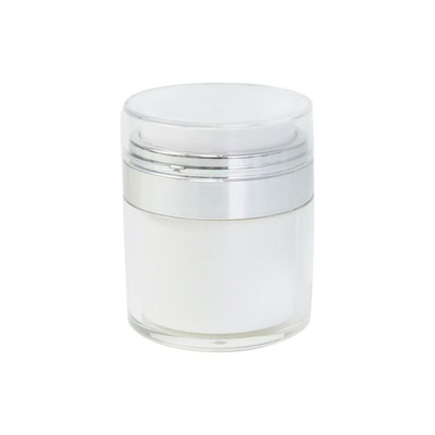 Refillable 50G Acrylic Airless Cream Bottle With Replaceable Inner Jar With Customized Colors And Logo