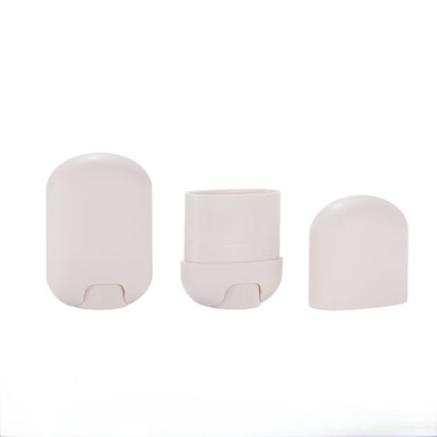 15G Empty Deodorant Stick Tube With Roller On The Bottom Plastic And Customized Printing