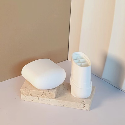 15G Empty Deodorant Stick Tube With Roller On The Bottom Plastic And Customized Printing