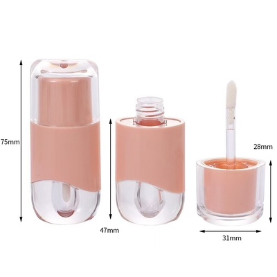 2.3ML Empty Lip Gloss Tube Cute Shape With Customized Colors Item Name Lip Gloss Tube Printing Customized Silkscreen Print