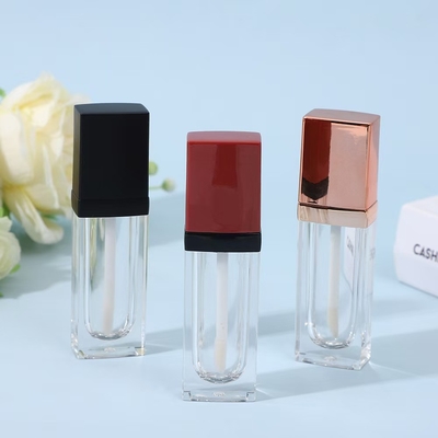Lip Gloss Tube Item Name 3.5ML Square Shape Empty Stick with Customized Color and Logo