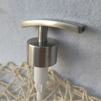 Deluxe Design 28 / 415 Steel Lotion Dispenser Pump For Skincare
