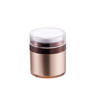 50G Refillable Acrylic Airless Jar Customized Silkscreen Print with Replacement Inner Jar and Whole Set