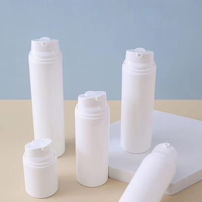 Classic Type 30ml 50ml 100ml White Airless Pump Bottle For Personal Care