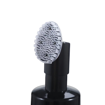 42/43mm Silicone Brush Foam Pump Cosmetic Dispenser with Customized Silkscreen Print and Plastic Material