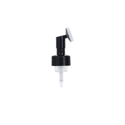42/43mm Silicone Brush Foam Pump Cosmetic Dispenser with Customized Silkscreen Print and Plastic Material