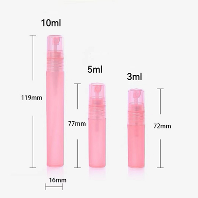 3ML 5ML & 10ML Plastic Perfume Sprayer Pen Empty Container for Perfume With Matte Color Finished