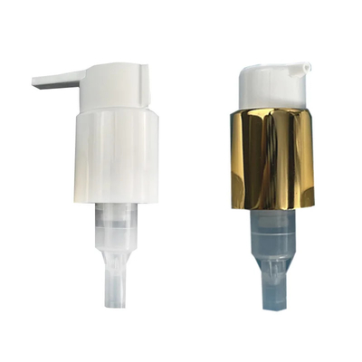 Aluminum Collar 28 / 410 Long Length Cream Dispenser Pump For Cosmetic