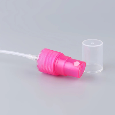 18 / 410 Plastic Fine Mist Sprayer for Bottles in Multiple Colors Screw