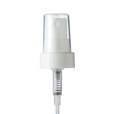 White Classic Double Step 18 / 410 Fine Mist Sprayer For Cosmetic And Durable Plastic Type PP