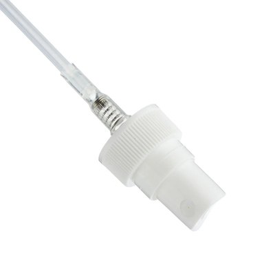 White Classic Double Step 18 / 410 Fine Mist Sprayer For Cosmetic And Durable Plastic Type PP