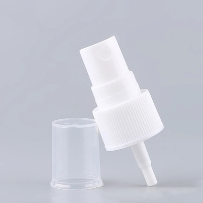 White Classic Double Step 18 / 410 Fine Mist Sprayer For Cosmetic And Durable Plastic Type PP