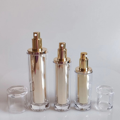 Customized Luxury Empty Acrylic Cosmetic Packaging Bottles 30ML 50ML 100ML And Jars 30G 50G