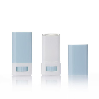 15G 20G Empty Plastic Deo Stick With Roller For Deodorant Balm Customized Printing Bottom Filling