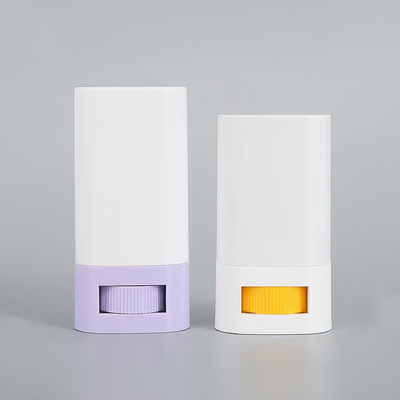 15G 20G Empty Plastic Deo Stick With Roller For Deodorant Balm Customized Printing Bottom Filling
