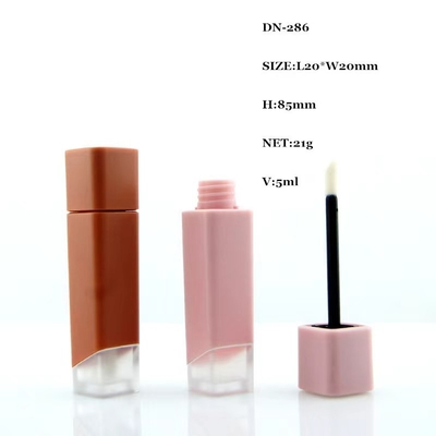 Customized 5ML Lip Gloss Tube With Matt Color Empty Packaging