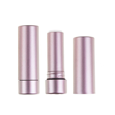 Flat Rubber Sealing 3.5g Plastic Lipstick Tube Container Used For Makeup