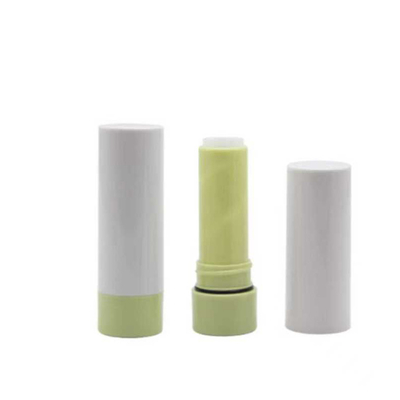 Flat Rubber Sealing 3.5g Plastic Lipstick Tube Container Used For Makeup