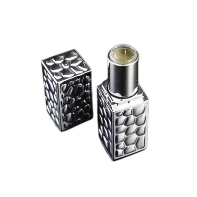 Silver Electroplating 5g Fashionable Lipstick Tube For Cosmetic Package