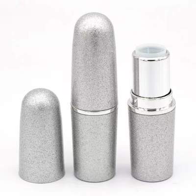 Bullet Shape 5g Aluminum Electroplating Lipstick Tube For Cosmetic