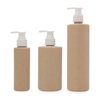 Eco-friendly 120ml Wheat Straw Plastic 120ml Bottle Used For Shampoo