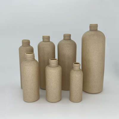 Eco-friendly 120ml Wheat Straw Plastic 120ml Bottle Used For Shampoo