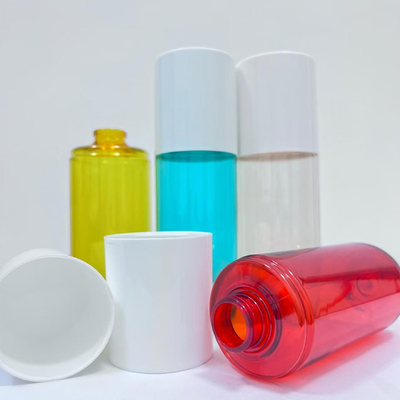 Various Colors 150ml Plastic PET Bottle With 15mm Card Cover Cap