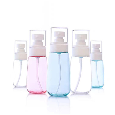 60ml PET Taper Shape Plastic Bottle Used For Shampoo Skincare Customization