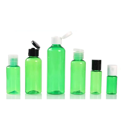 50ml PET Plastic Bottle With Screw Cap Multiple Colors For Liquid