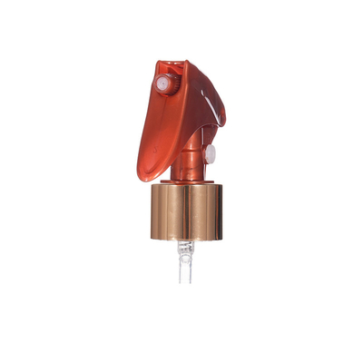 Aluminum Circle 24 / 410 Mini Trigger Sprayer With Button Used For Washing