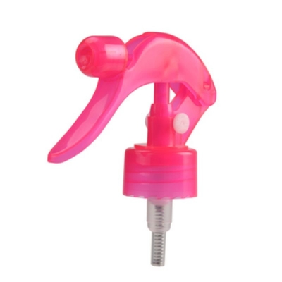 Non Spill All Plastic Trigger Sprayer for Customized 24/410 Bottles in Multiple Colors