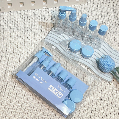 Hot Stamping 50ml Plastic Bottle for Customized Color Skincare Travel Set