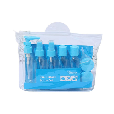 Plastic Collar 50ml Customized Travel Set for Skincare Essentials