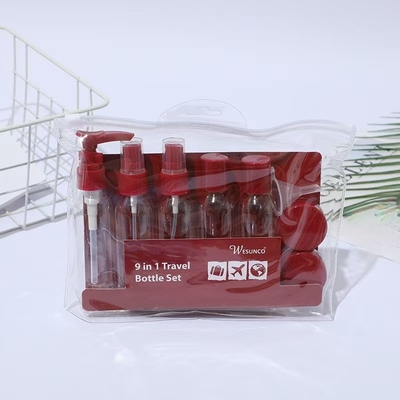 Plastic Collar 50ml Customized Travel Set for Skincare Essentials