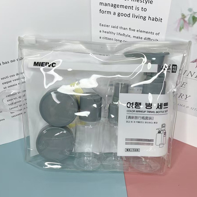 Stylish Type 50ml+40ml 7 Pieces Travel Bottle Set Used For Skincare