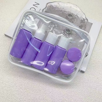 Delicate Design 50ml Plastic Travel Bottle Set With Luxurious Appearance