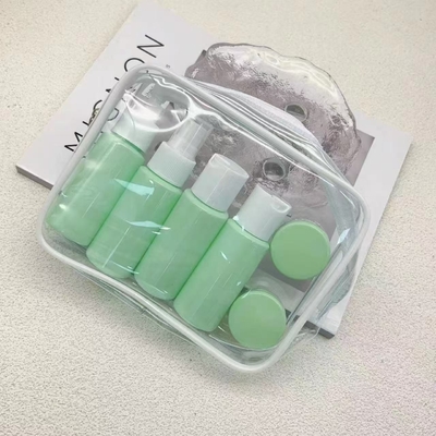 Delicate Design 50ml Plastic Travel Bottle Set With Luxurious Appearance