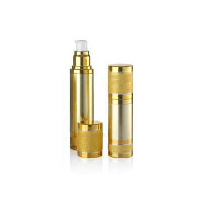 Deluxe Appearance 30ml Airless Pump Bottle With Raw Materials In Round Shape And Any Color