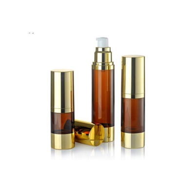 Deluxe Appearance 30ml Airless Pump Bottle With Raw Materials In Round Shape And Any Color