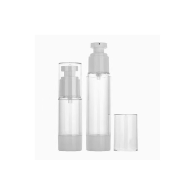 Mass Production 30ml Airless Pump Bottle with Various Specifications Plastic Base Material
