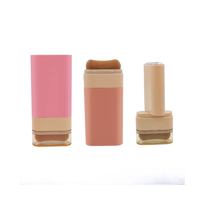 20ml Plastic Deodorant / Blush Stick Container with Brush Convenient for Deodorant Application
