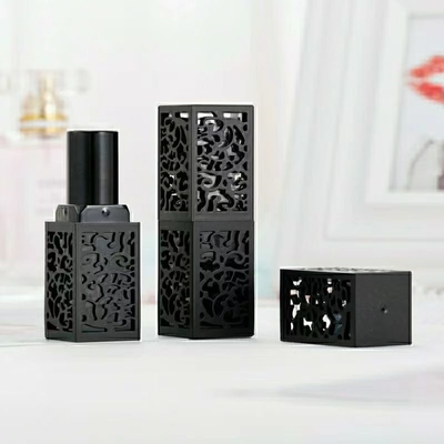 Elegant Square Plastic Chinoiserie Lipstick Cases for Lip Balm Containers