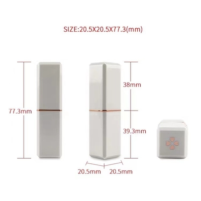 5G Plastic Square Lipstick Tube for Cosmetic Container Square Shape