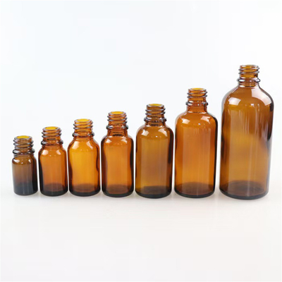 Wholesale 10ml 30ml 50ml 100ml Screwed Glass Amber YB Bottle