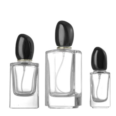 Hotsale 50ML & 100ML Glass Sprayer Bottle for Perfume Empty Square Perfumery Container
