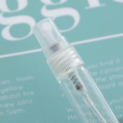2ML 3ML 5ML & 10ML Empty Glass Perfume Spray Sample Container With Plastic Sprayer