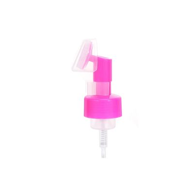 Silicone Brush Foam Pump Dispenser for Facial Cleanser and Mousse Bottles
