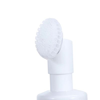 Silicone Brush Foam Pump Dispenser for Facial Cleanser and Mousse Bottles
