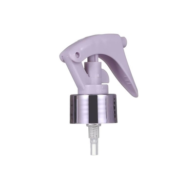 Light Purple Aluminum Circle 24/415 Mini Trigger Sprayer For Cleaning And Washing