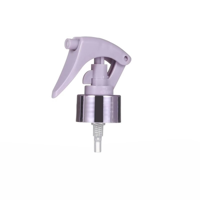 Light Purple Aluminum Circle 24/415 Mini Trigger Sprayer For Cleaning And Washing